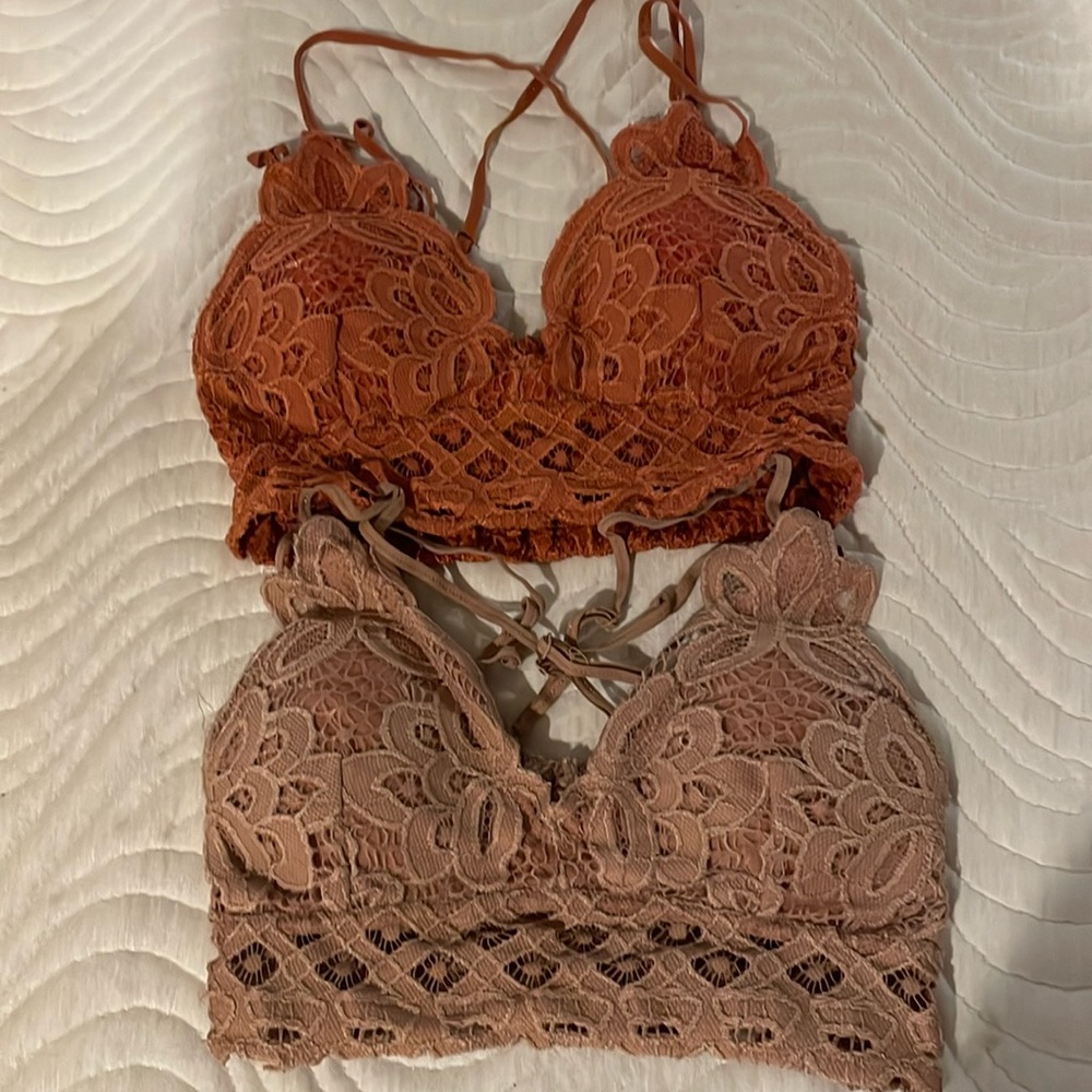 Lace bralettes